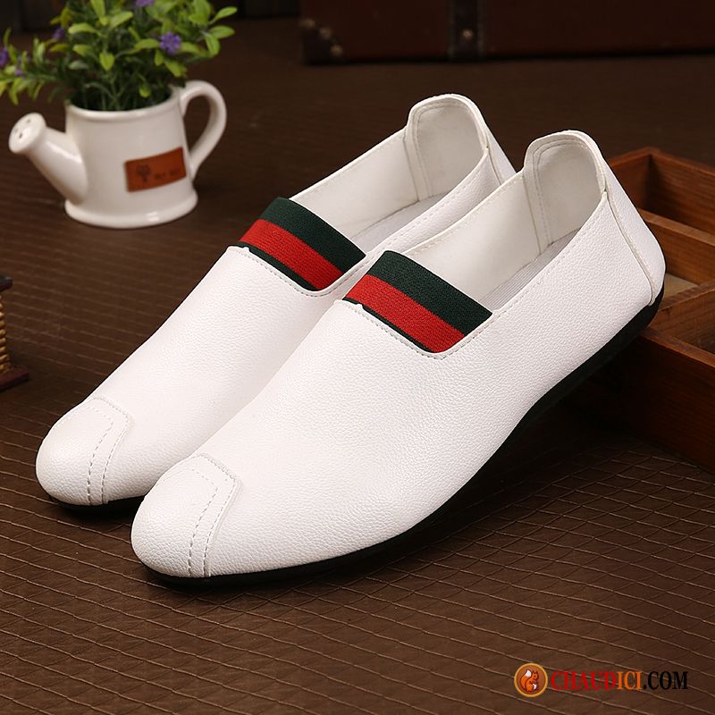 Chaussures Mocassins Homme Tendance Seashell Tendance Flâneurs Slip-on Homme Printemps Soldes