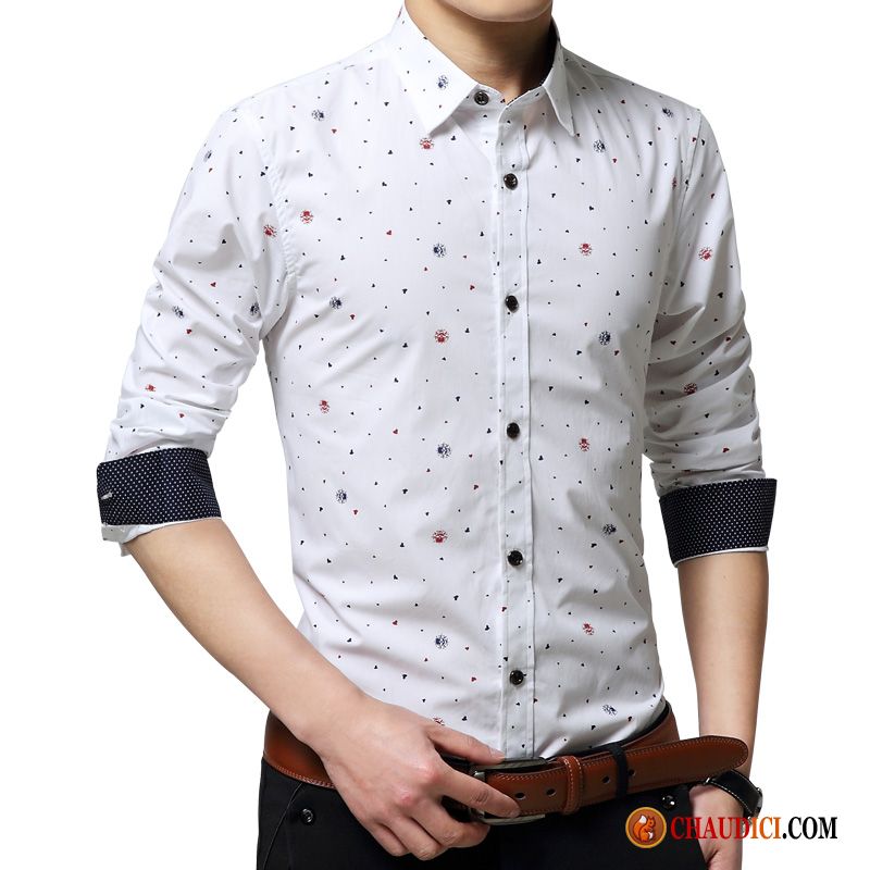 Chemise A Carreaux Rouge Homme Été Printemps Courte Chemise