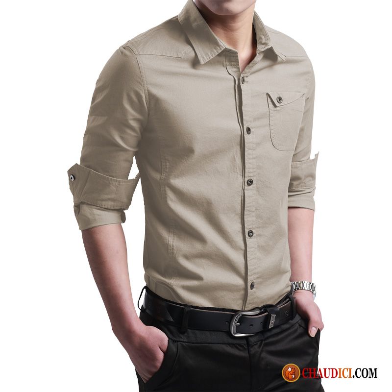 Chemise Manche Courte Homme Fashion Seagreen Chemise Longues Impression Homme Beau