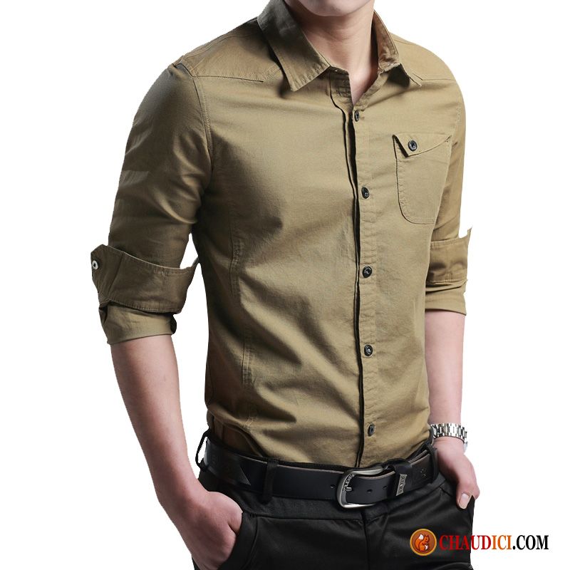 Chemise Manche Courte Homme Fashion Seagreen Chemise Longues Impression Homme Beau