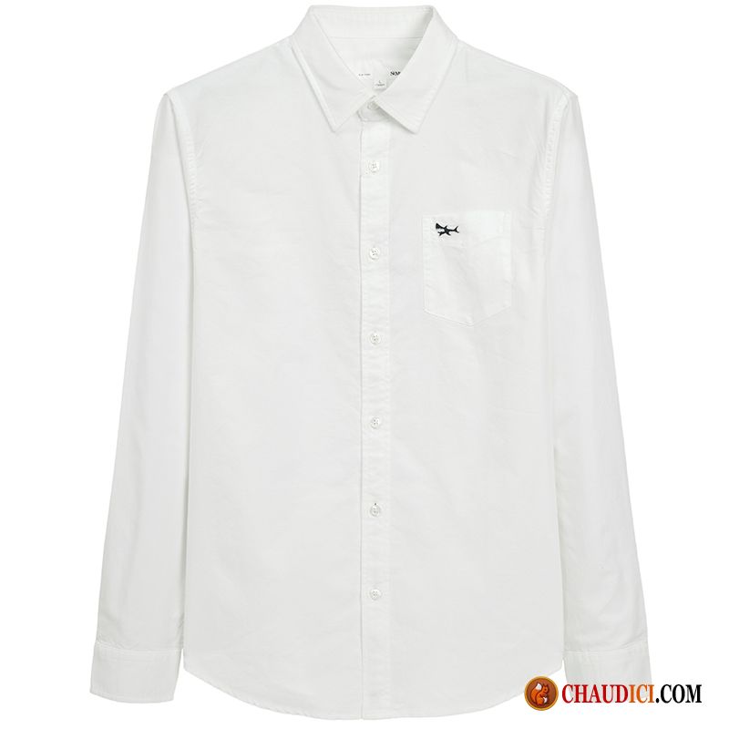 Chemise Noir Et Blanche Homme Saphir Pure Mode Tendance Chemise Une Veste Pas Cher