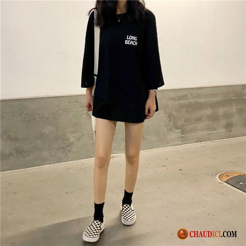 Debardeur Col V Femme Baggy Tendance Été Une Veste Femme