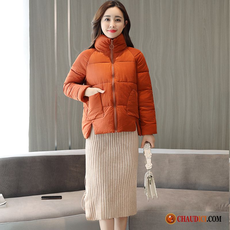 Doudoune Avec Fourrure Manteau En Coton Manteau Matelassée Hiver Court En Vente