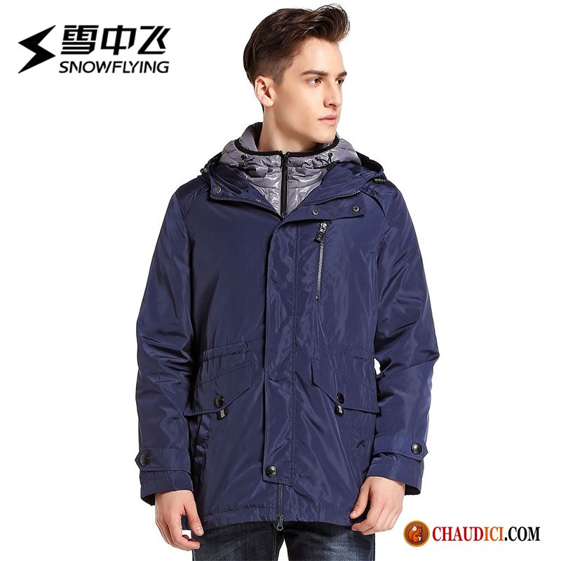 Doudoune Blouson Pour Homme Manteau Longue Deux-pièces Décontractée Doudoune En Ligne