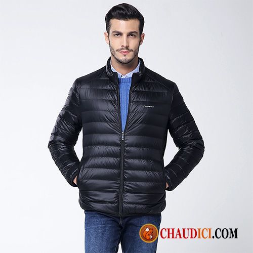 Doudoune Grande Marque Homme Sarcelle Manteau Printemps Jeunesse Court Lumière