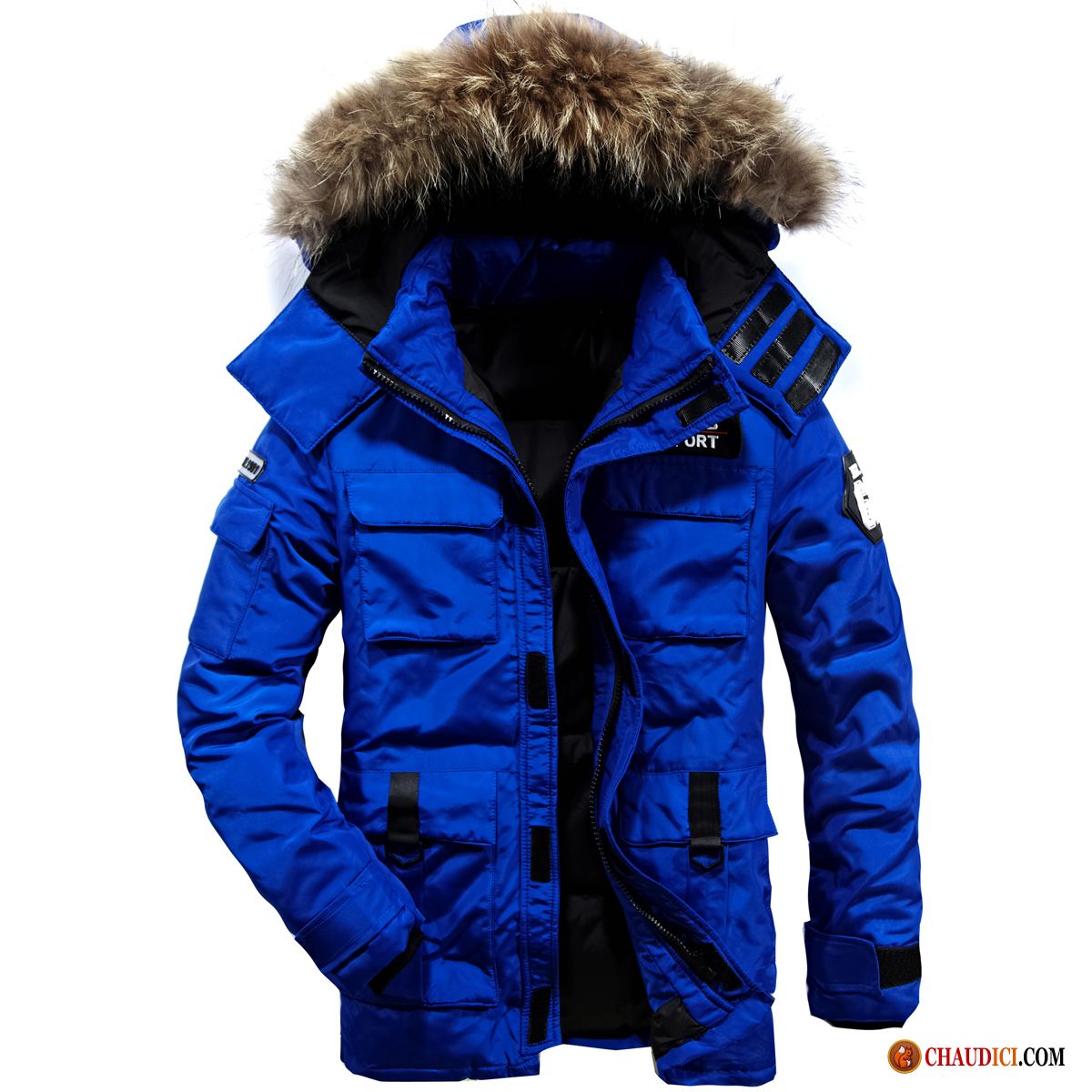 Doudoune Homme Longue Doudoune Hiver Manteau Épaissir