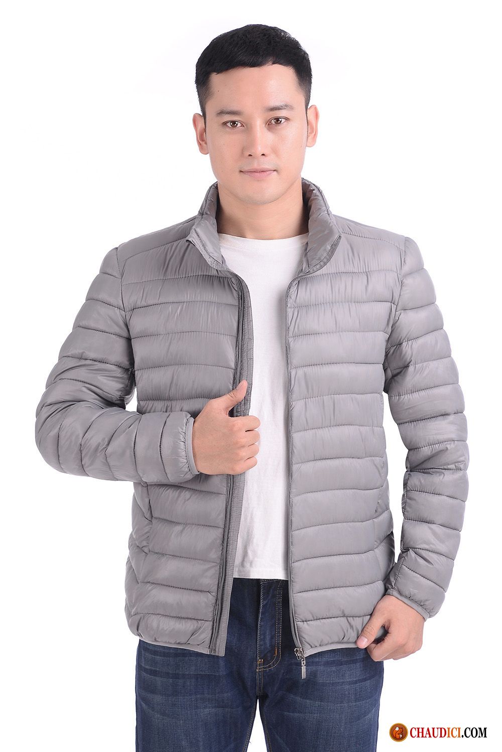 Doudoune Sans Manche Homme Bleu Marine Chameau Matelassé Matelassée Hiver Manteau Manteau En Coton