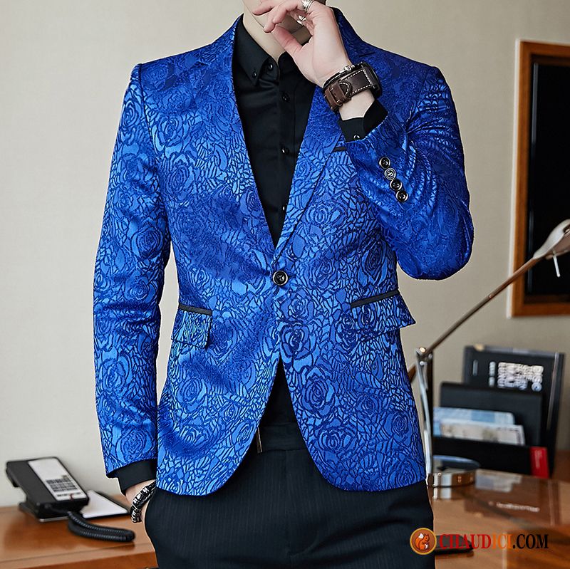 Ensemble Blazer Homme Pas Cher Veste De Costume Mode Modèle Homme Beau