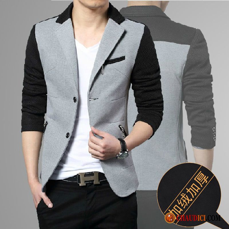 Gilet Homme Blazer Pas Cher Manteau Grande Taille Tendance Homme L'automne France