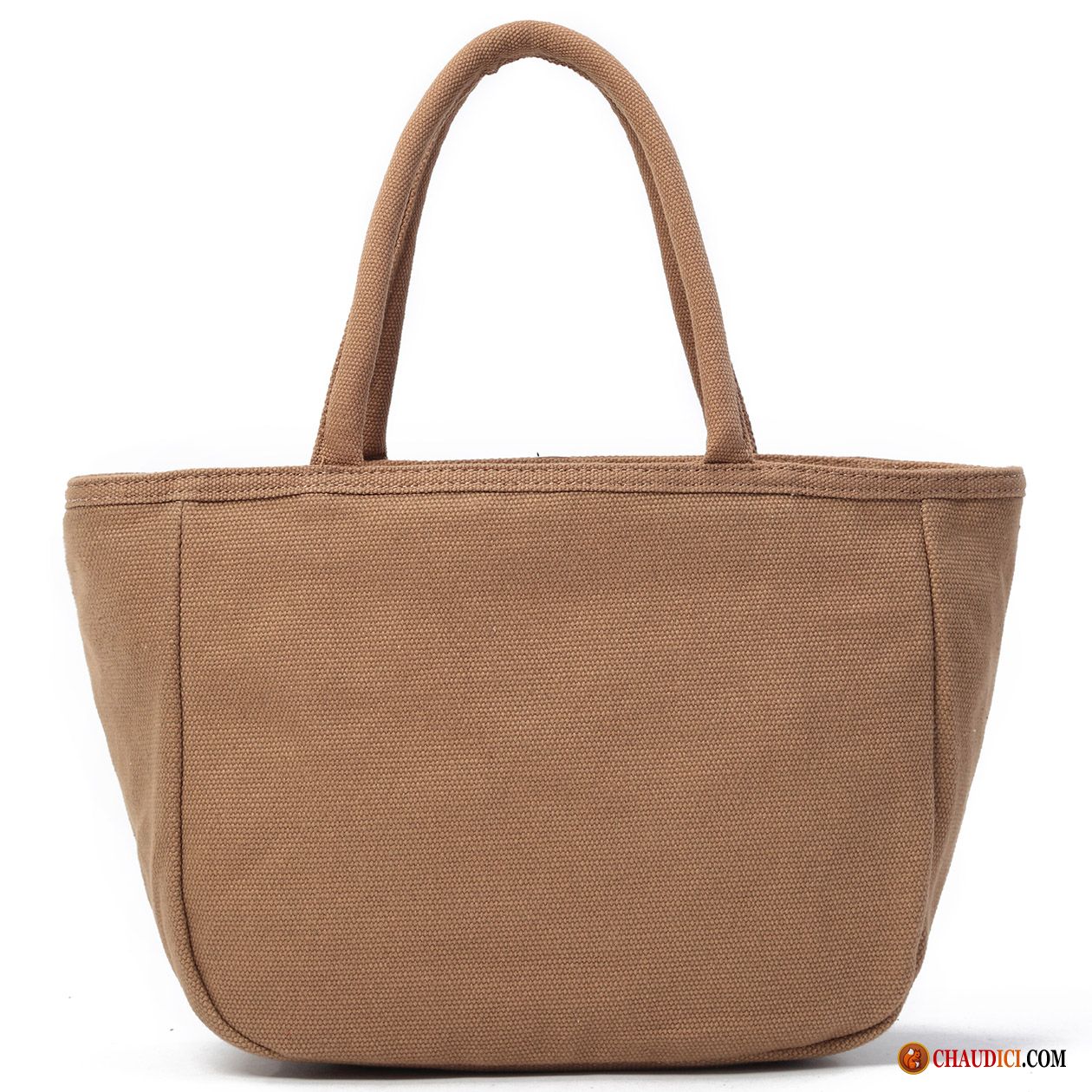 Grand Sac Bandoulière Femme Brun Loisir Sauvage Sac À Main Dame Toile