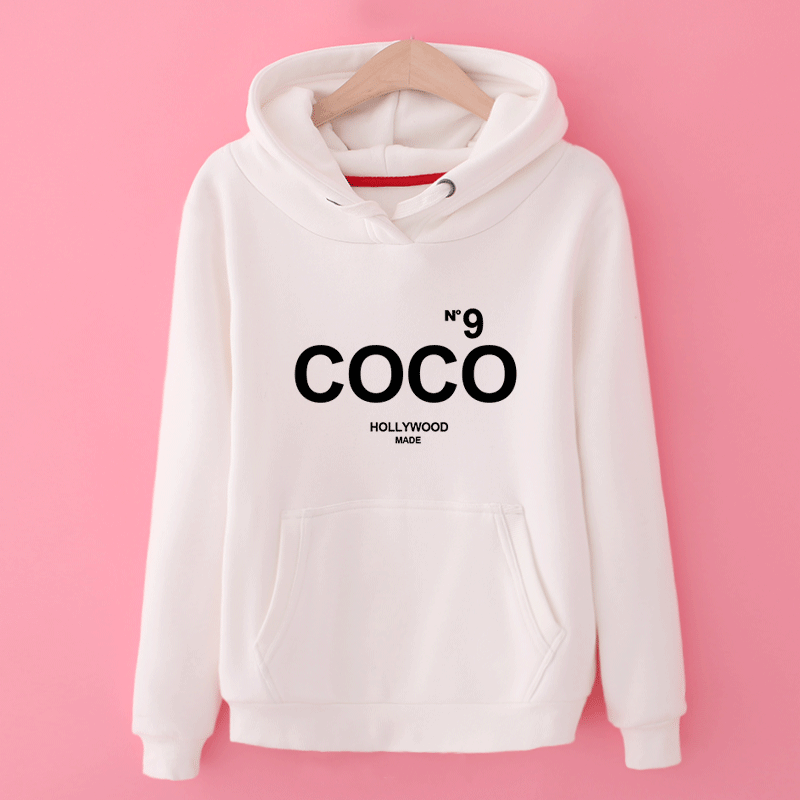 Gros Sweat À Capuche Laine Femme Étudiant Capuche Hoodies Légère Pullovers