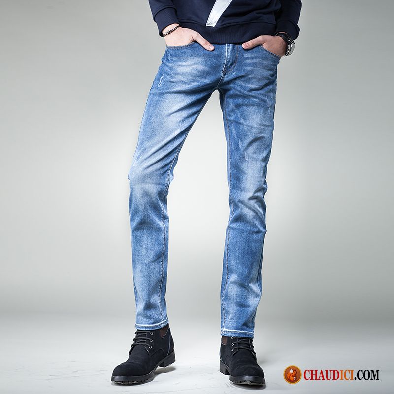 Jean Pas Cher De Marque Tomate Slim Tendance Homme Pantalon Jeans