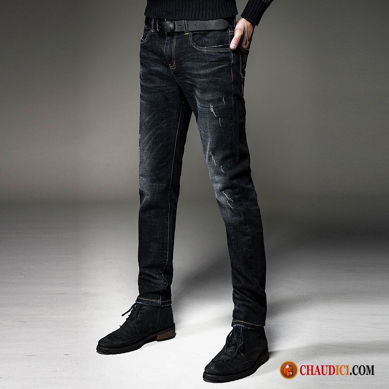 Jeans Marque Pas Cher Homme Printemps Jeans Slim Jambe Droite Homme France