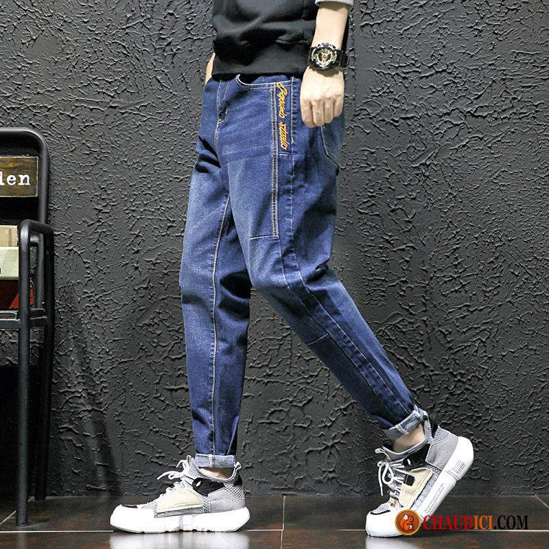 Jupe En Jeans Homme Pas Cher Harlan Pantalon Homme Extensible Jeans