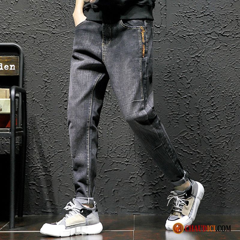 Jupe En Jeans Homme Pas Cher Harlan Pantalon Homme Extensible Jeans