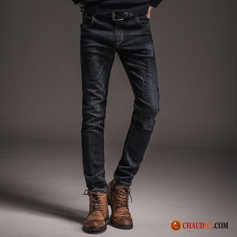 Les Meilleurs Jeans Pour Homme Slim Été Tendance Extensible Jeans Pas Cher