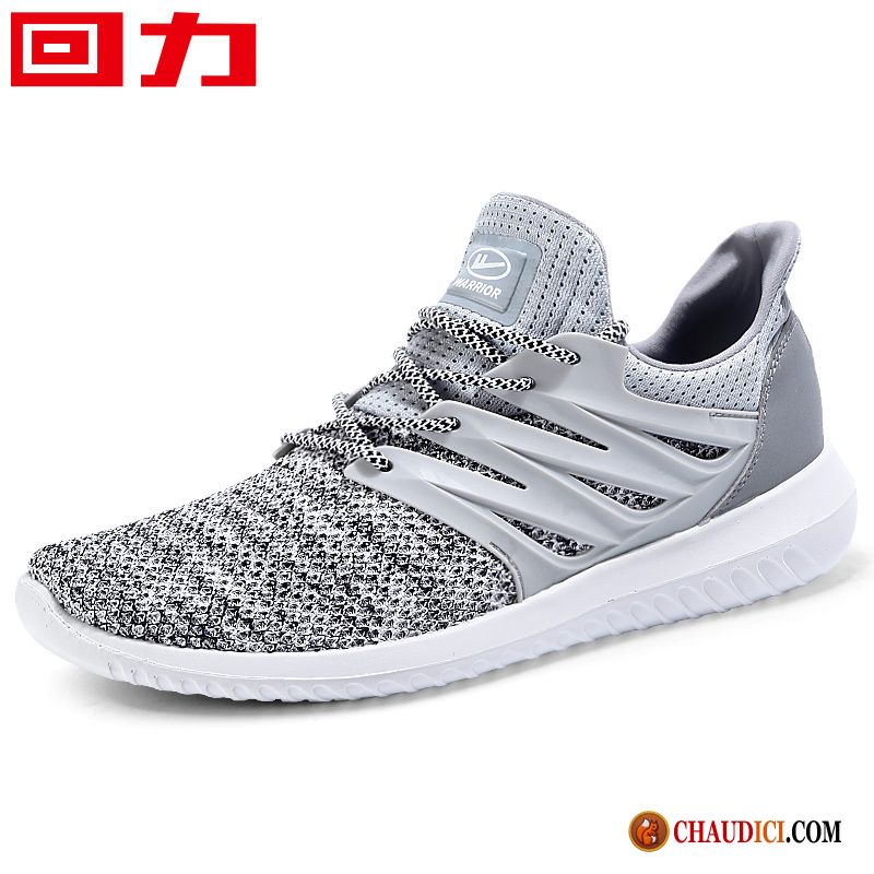 Magasins Chaussures Hommes Bleu Lumière Chaussures De Running Net Tendance