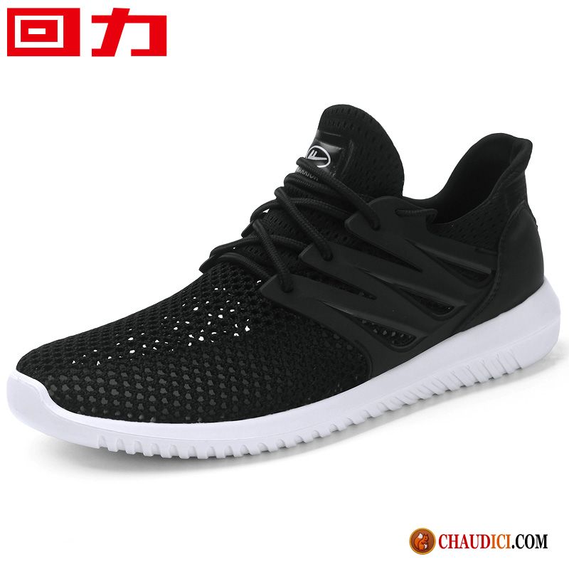 Magasins Chaussures Hommes Bleu Lumière Chaussures De Running Net Tendance