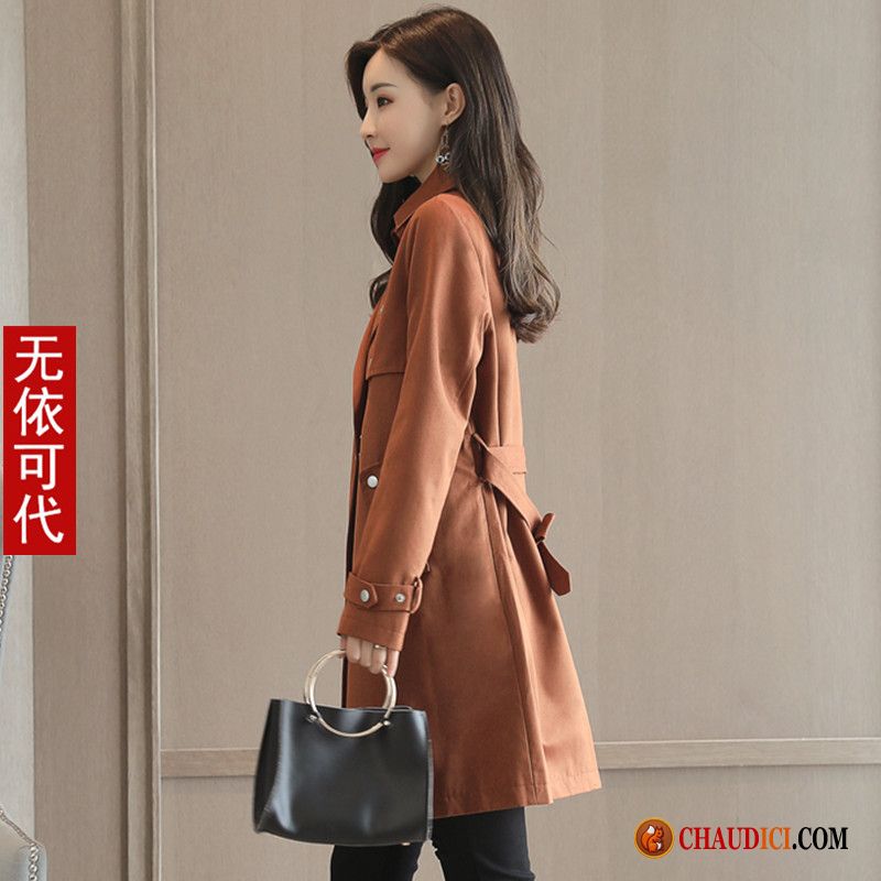 Manteau Cape Femme Marron Jaune Manteau Femme Mode Longue