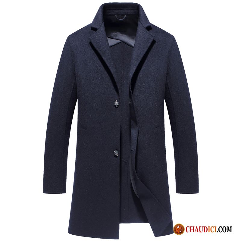 Manteau Homme En Jean Longue De Travail Hiver Pure Coupe Vent Pas Cher