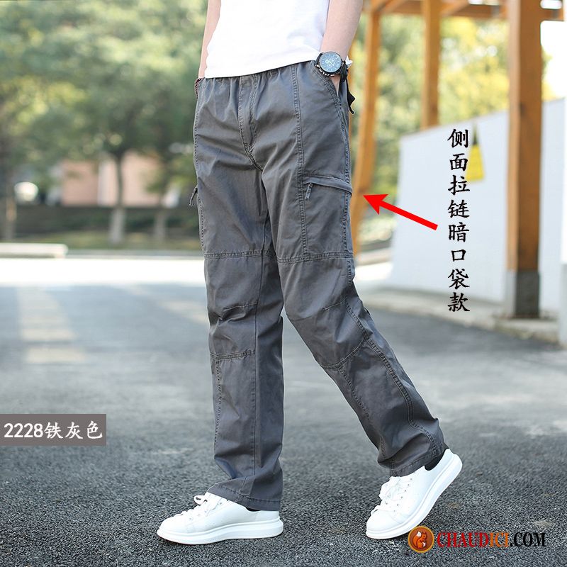 Marque De Pantalon Homme Homme Cargo Légère Grande Taille Été