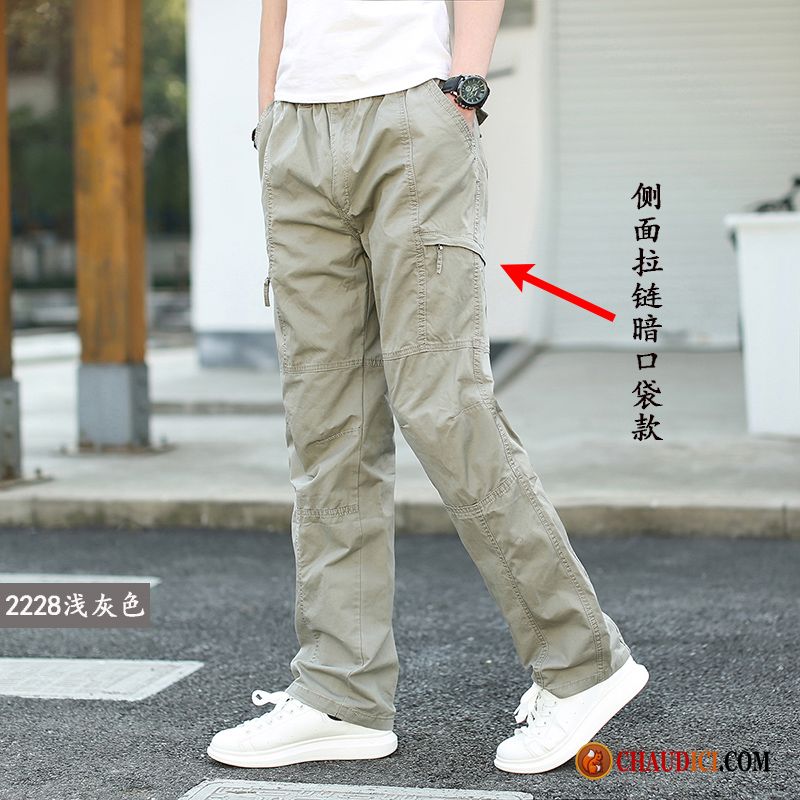 Marque De Pantalon Homme Homme Cargo Légère Grande Taille Été