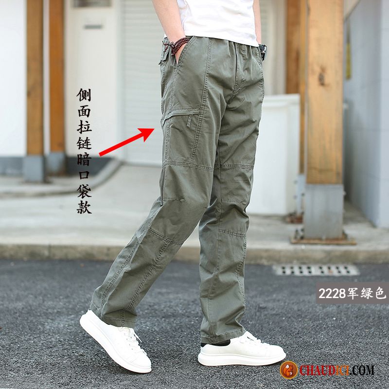 Marque De Pantalon Homme Homme Cargo Légère Grande Taille Été