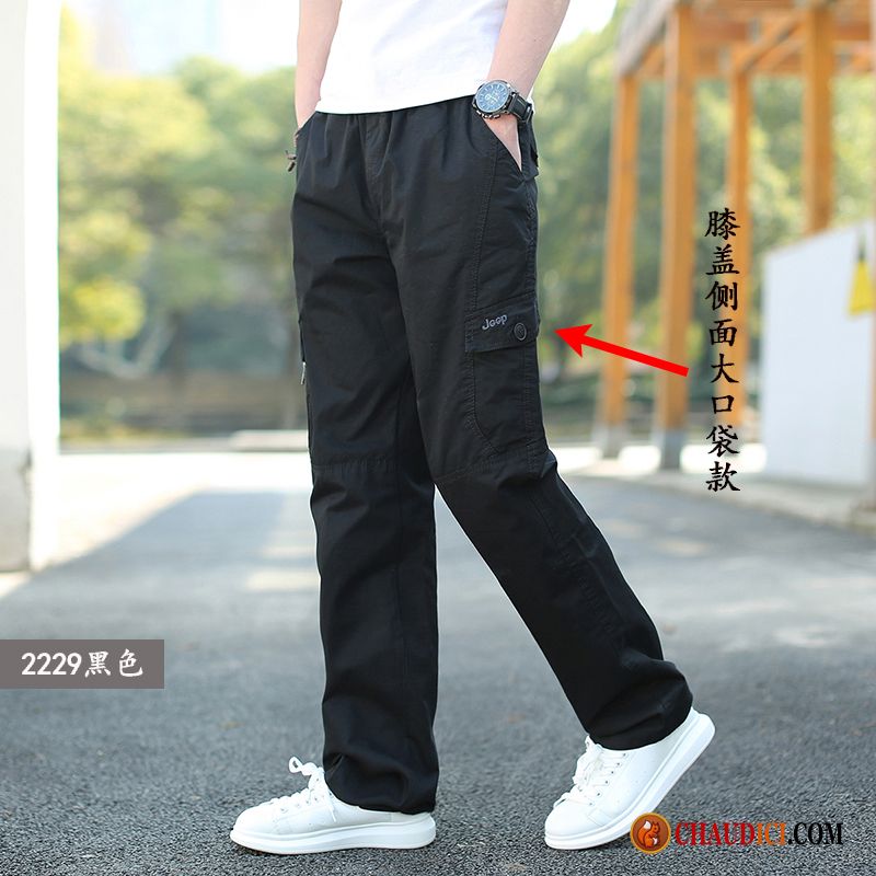 Marque De Pantalon Homme Homme Cargo Légère Grande Taille Été