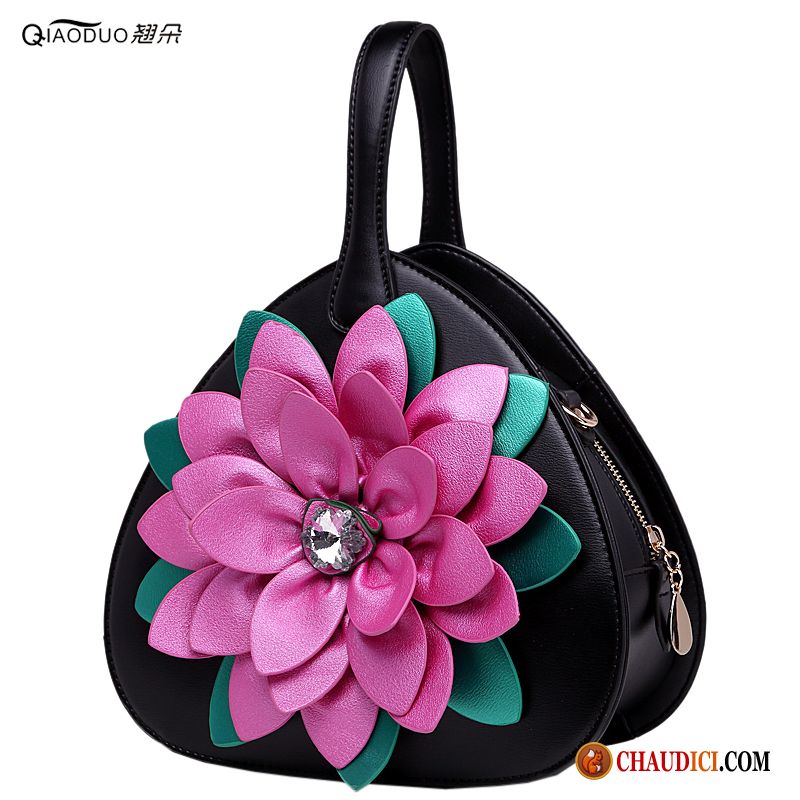 Mini Sac À Main Femme Fleurs Diamant Petit Femme Printemps