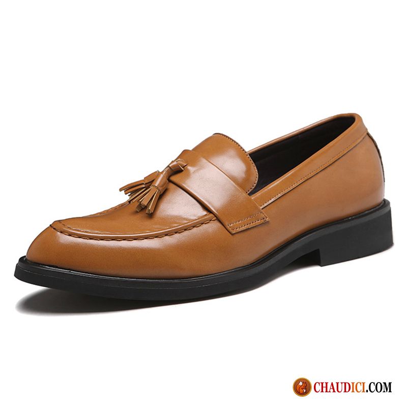 Mocassin Classique Homme Basse Marron Homme Printemps Décontractée