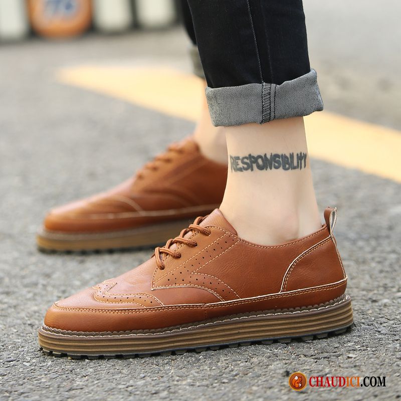 Mocassin Fashion Homme Saumon Jeunesse Tendance Décontractée Étudiant Tous Les Assortis