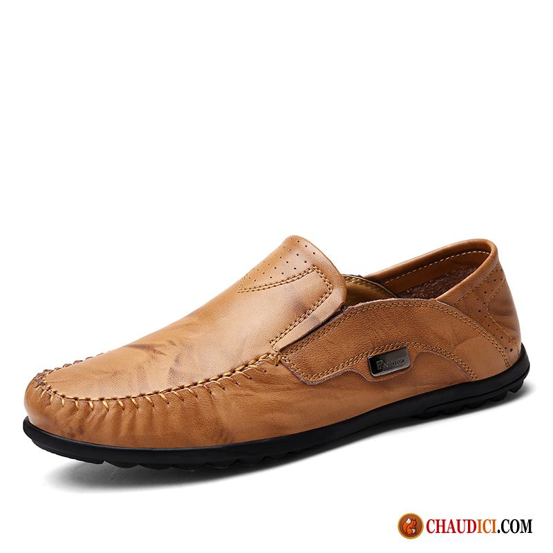 Mocassin Homme Confort En Cuir Homme Tous Les Assortis Printemps Respirant France