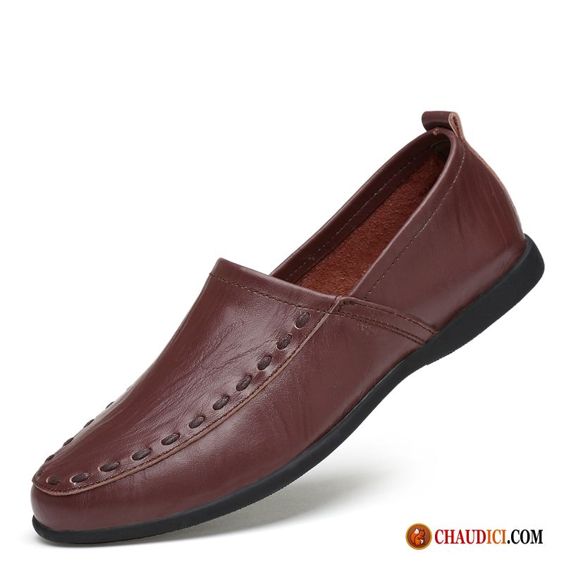 Mocassin Homme Couleur Mauve Grande Taille Homme Marron Chaussures De Conduite Derbies Pas Cher