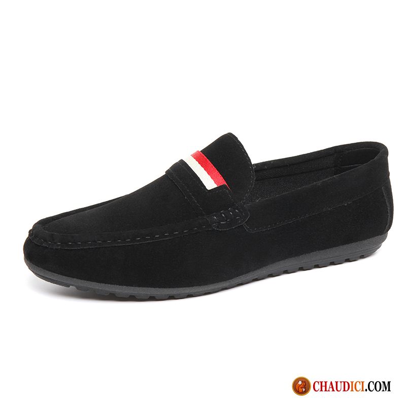 Mocassin Homme Cuir Souple Homme Flâneurs Tendance Décontractée Printemps Pas Cher