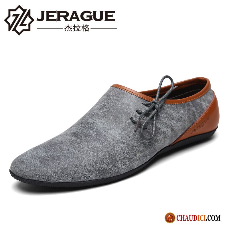 Mocassin Rose Homme Ivoire Flâneurs Cuir Véritable Tendance Gris Derbies