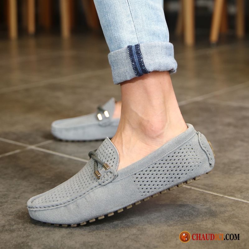 Mocassin Souple Homme Flâneurs Confortable Tendance Homme Mode Pas Cher