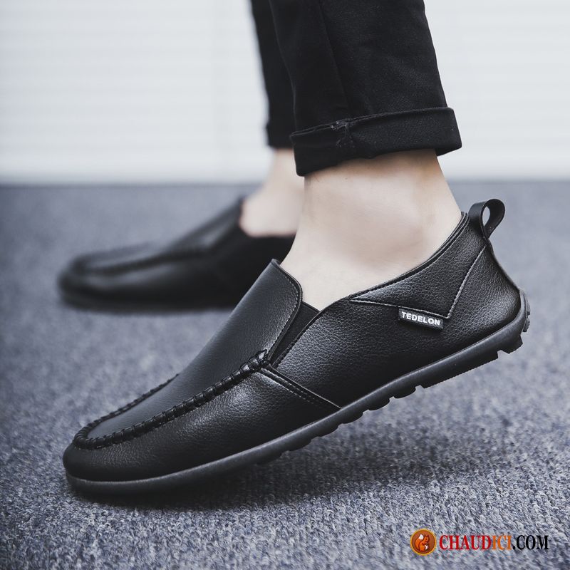 Mocassin Velour Homme Décontractée Printemps Flâneurs Chaussures En Tissu Tendance En Ligne