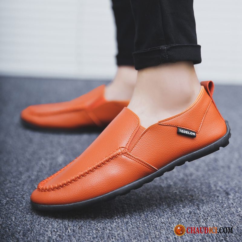 Mocassin Velour Homme Décontractée Printemps Flâneurs Chaussures En Tissu Tendance En Ligne