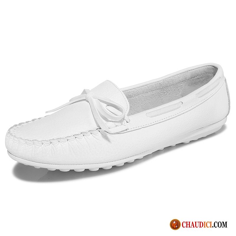 Mocassins D Été Femme Flâneurs Tous Les Assortis Printemps Derbies Slip-on Pas Cher