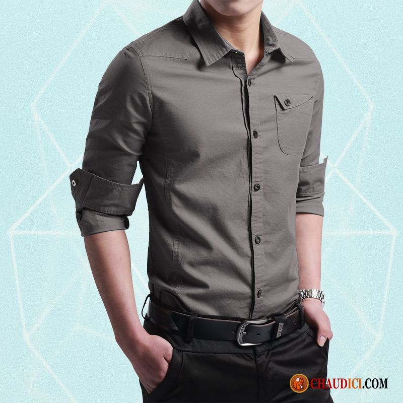 Model De Chemise Pour Homme Chemise Décontractée De Travail Longues Homme