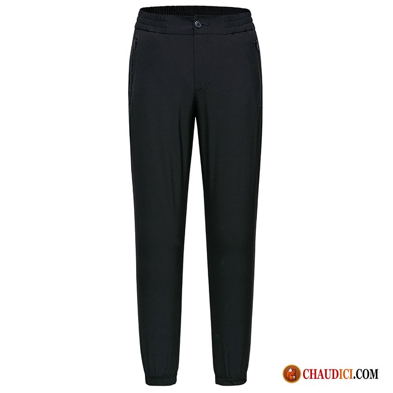 Pantacourt Lin Homme Sport Pantalons Le Jogging Tendance Printemps Pas Cher