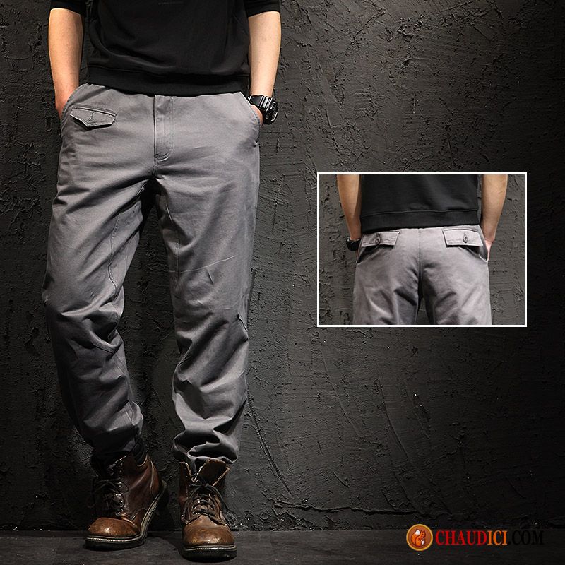 Pantalon Cargo Blanc Homme Grande Taille Saphir Homme Sport Gras Cargo Baggy En Vente