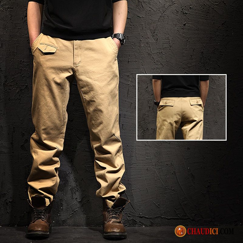 Pantalon Cargo Blanc Homme Grande Taille Saphir Homme Sport Gras Cargo Baggy En Vente