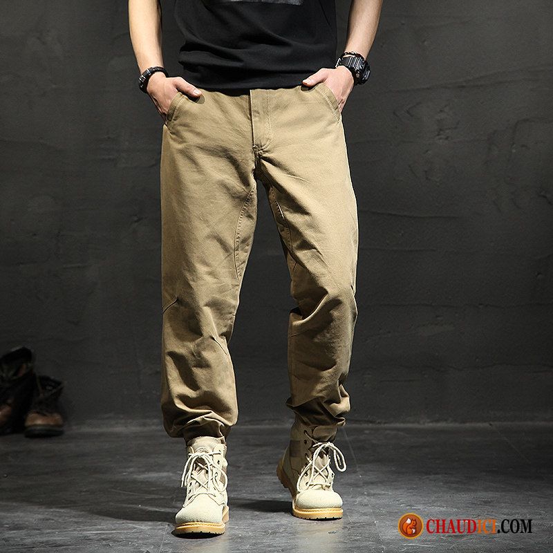 Pantalon Cargo Blanc Homme Grande Taille Saphir Homme Sport Gras Cargo Baggy En Vente