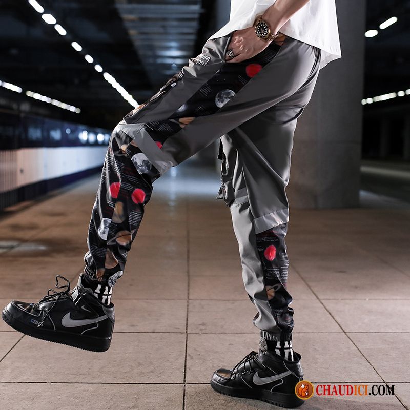 Pantalon Cargo Tendance Homme Décontractée Baggy Tendance Pantalon Marque De Tendance