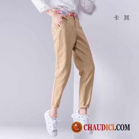 Pantalon Chic Femme Femme Impression Printemps Mince Tendance Pas Cher