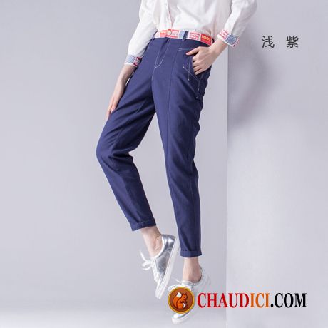 Pantalon Chic Femme Femme Impression Printemps Mince Tendance Pas Cher