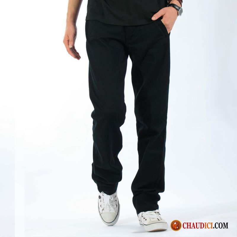 Pantalon Droit Homme Longue Pantalons Baggy Été Printemps Pas Cher