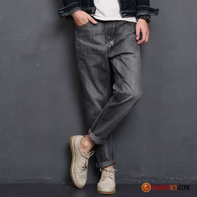 Pantalon Enduit Homme Harlan Pantalon Baggy Les Adolescents Longue