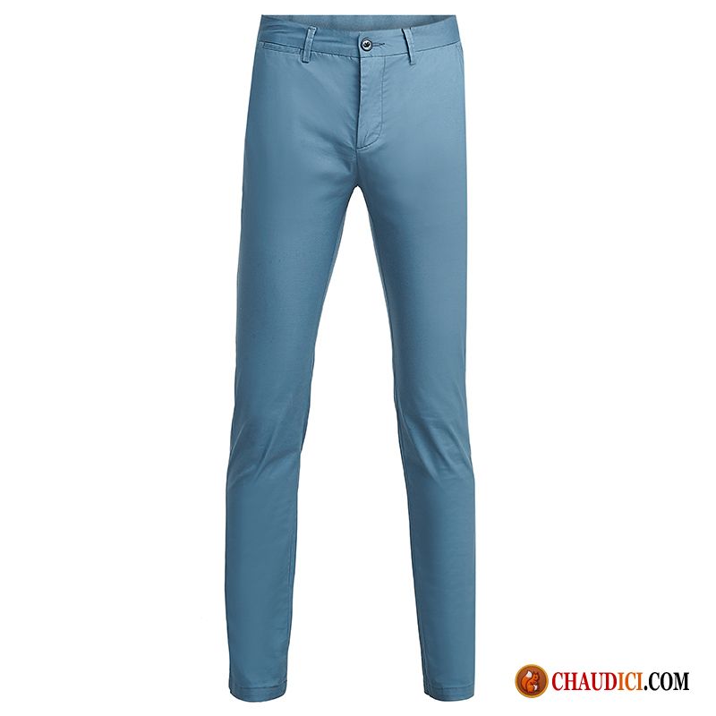 Pantalon Homme Elastique Sandybrown Longue Légèrement Été Homme Pantalons Pas Cher